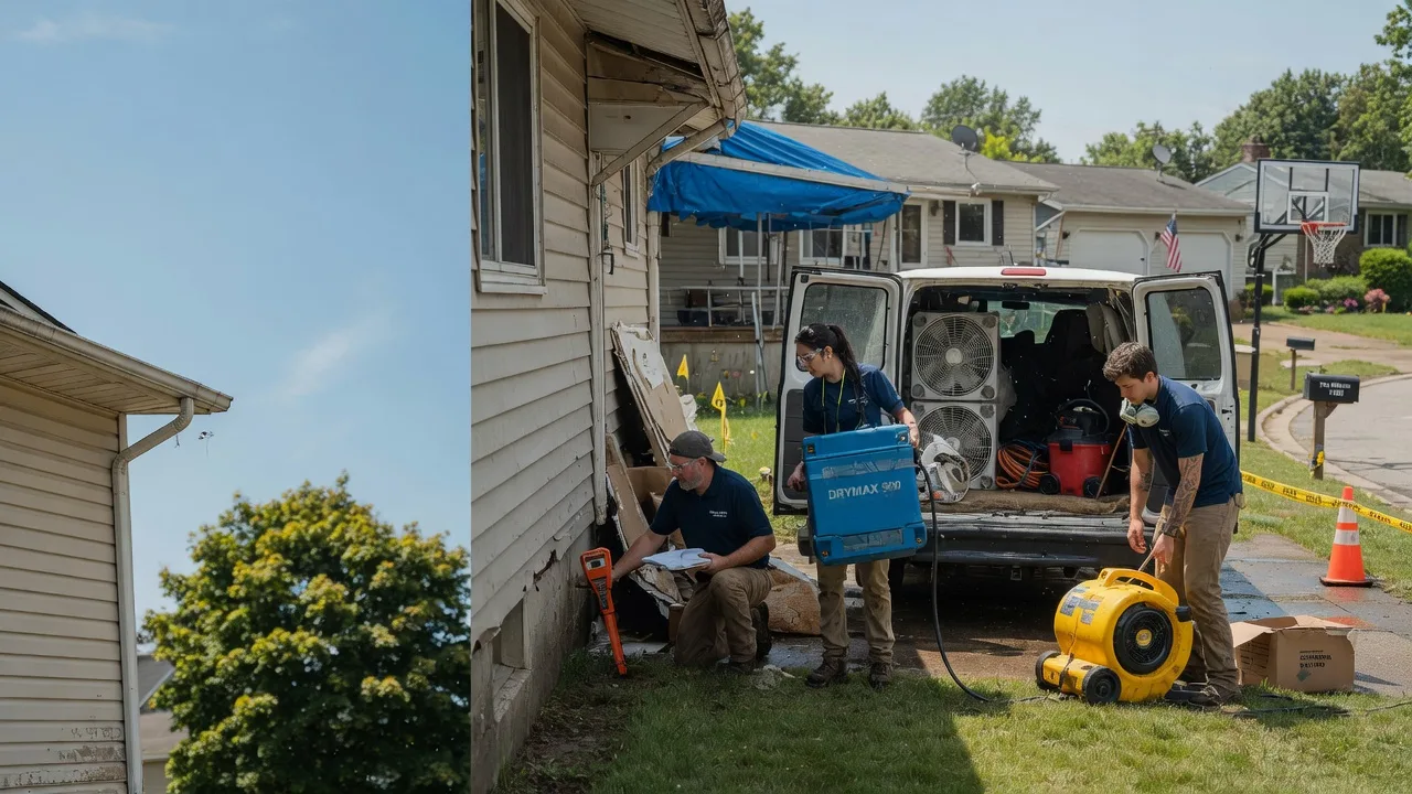 Ceiling Leak Cleanup in Indianola, PA near me